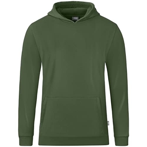 JAKO Kids Hoodies Kapuzensweat Organic, Oliv, C6720-240, 164