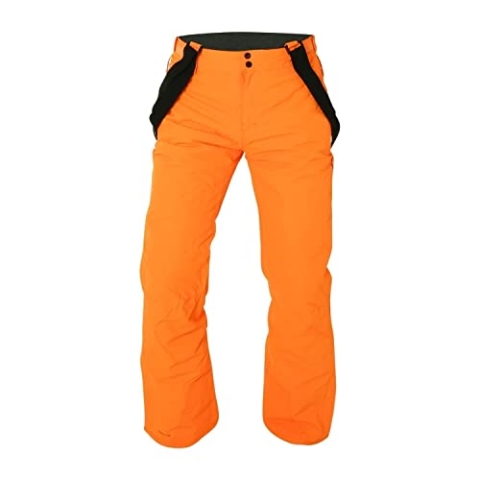 Brunotti Herren Footstrap W1819 Skihose, Fluo Orange, XXL