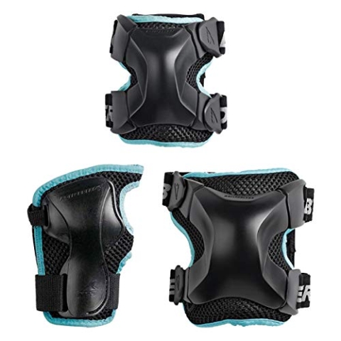 Rollerblade Damen X-Gear W 3 Pack Inliner Schoner, schwarz, S