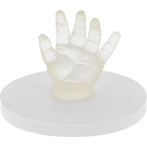 Dooky Crystal Memories 3D Handprint & Footprint, Fußabdruck Baby, Baby Fussabdruck Set, 3D Handabdruck Set, Handabdruck Baby, Abdruckset Baby, Baby Abdruckset, Personalisierte Geschenke, Babygeschenke