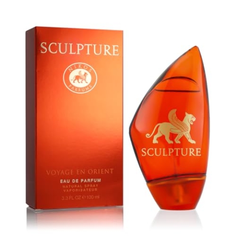 Nikos Sculpture Voyage en Orient Eau de Parfum, natürliches Spray, 100 ml