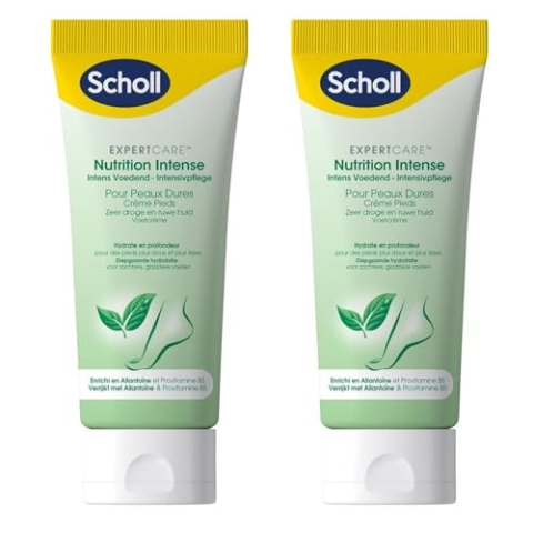 SCHOLL 2 x Nutrition Intense Cremes – sehr trockene Haut – Allantoin – 75 ml