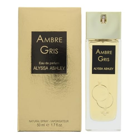 Alyssa Ashley Ambre Gris Eau de Parfum Spray 50ml, 1er Pack (1 x 50 ml)