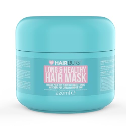 HAIR BURST Haarmaske für geschädigtes Haar — Deep Repair Conditioner mit Hitzeschutz für Haare – Neue Haarpflege Formel mit Kokosöl, Arganöl & Avocadoöl – 220ml