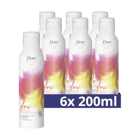 Dove Bath Therapy Shower & Shave Mousse Renew - 6 x 200 ml