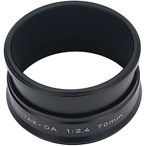 Pentax mh-rf49 Gegenlichtblende mh-rf49 Für HD DA 70 mm f/2.4 Objektiv, Schwarz