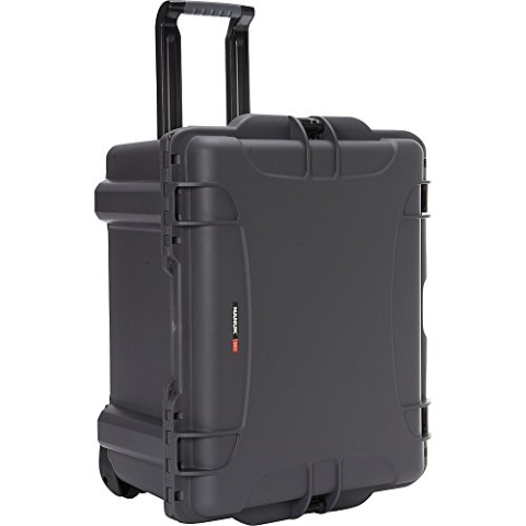 Nanuk 960 Wasserdichter Hartschalenkoffer leer - Mit Rädern - Schwarz