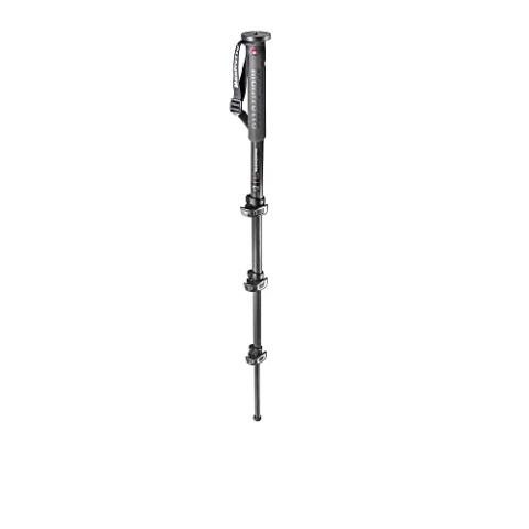 MANFROTTO Monopode Carbone MPMXPROC4 4-Sections Avec Quick Power