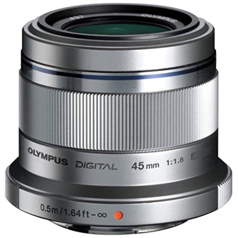 OLYMPUS Objectif M.ZUIKO 45mm f/1.8 Silver