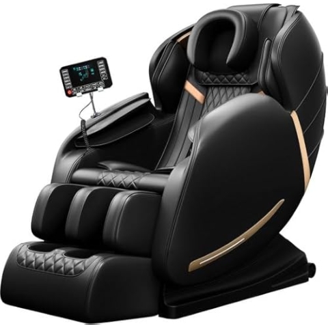 MARK TOOLS MOLINI Sensa Luxe Massagesessel mit Zero Gravity, Elektrisch, Ganzkörper, Schwarz