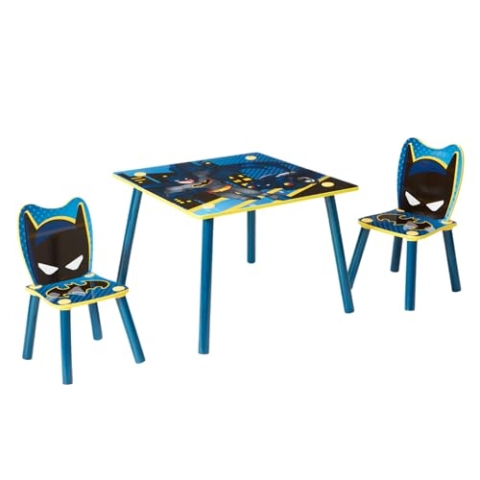 Batman - Set aus Tisch und 2 Stühlen für Kinder