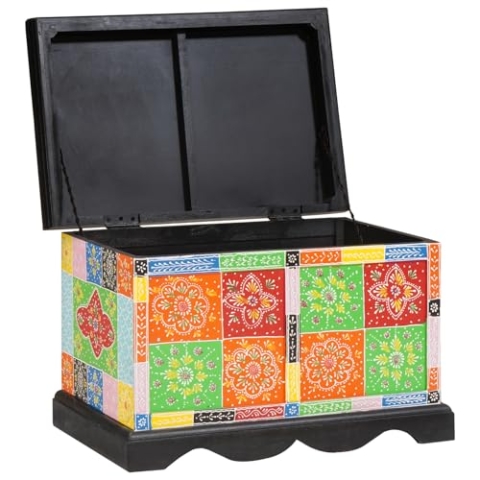 vidaXL Aufbewahrungsbox 60x40x40 cm aus massivem Mangoholz