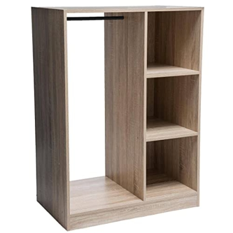 5five - begehbarer kleiderschrank Mix n modul in Eiche-Natur-Effekt