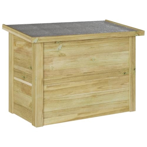 vidaXL Aufbewahrungsbox 44x80x57 cm imprägniertes Kiefernholz