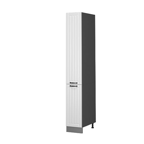 Vicco Apothekerschrank Fame-Line, Medizinschrank für die Küche, Anthrazit/Weiß, 30 cm