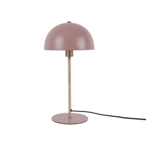 Leitmotiv [DL] Table lamp Bonnet Metal Faded pink 20 x 20 x 39cm, Excl. E14, Max. 25W. -