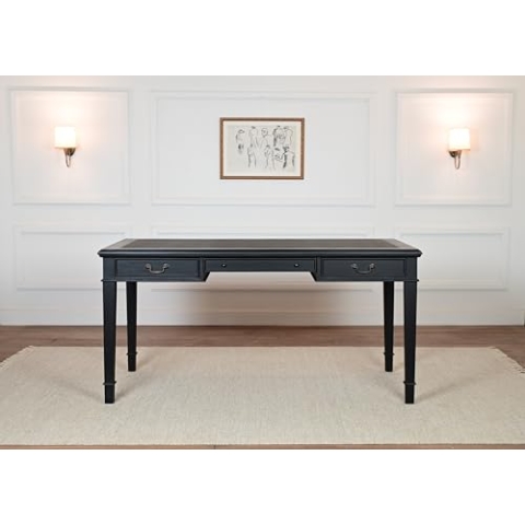 Der Eton Schreibtisch in klassischem Schwarz von Wellington