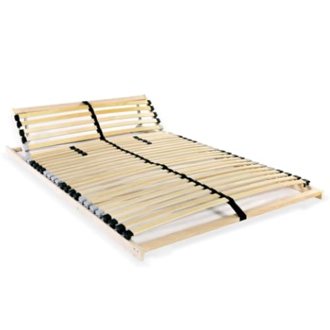 vidaXL Lattenrost 28 Latten 7 Zonen 140x200cm Lattenrahmen Bettrost Holzlatten
