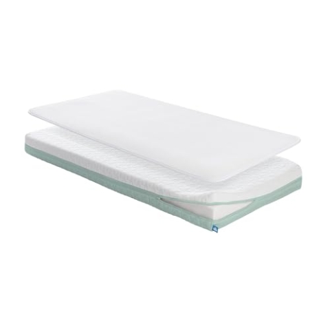 Aerosleep EvoDuo Pack 2 in 1: Matratze + SafeSleep 3D-Matratzenschoner - Bett - 140 x 70 cm
