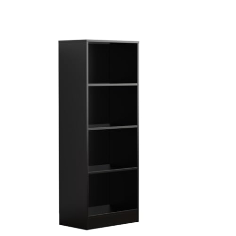 VDD – Fachschrank – Fachschrank offen – Wandschrank – Fachschrank schwarz – 50x30x130 cm