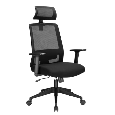 VDD - Bürostuhl - ergonomisch - neigbar - schwarz