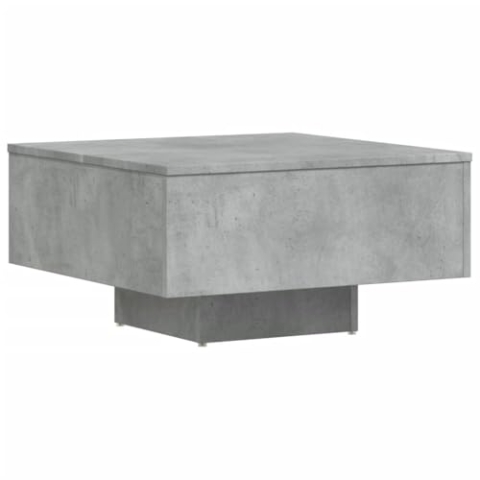 vidaXL Couchtisch Betongrau 60x60x31,5 cm Holzwerkstoff