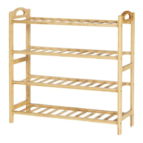 Regal Celie – 68 x 25 x 68 cm – Bambusholz