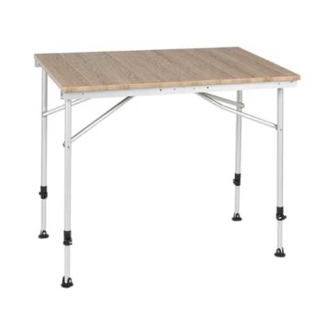 TravelLife Campingtisch Sorrent Ausziehbar Honeycomb Braun 80/110/140cm