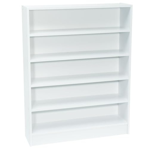 WERKA PRO Werkapro 9676 – Mobile portaoggetti, 80 x 62 x 17 cm, Bianco, 5 ripiani, consegnato in kit