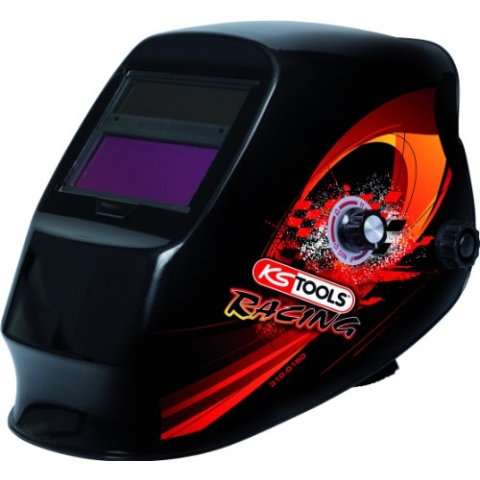 KS Tools 310.0180 Schweißer-Schutzhelm, Racing Design, 4042146378908