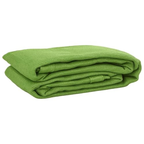 vidaXL Zeltteppich, Campingteppich mit Ösen, Teppich für Zelt Terrasse Wohnwagenmarkise, Vorzeltteppich Zeltmatte Markisenteppich, Hellgrün HDPE