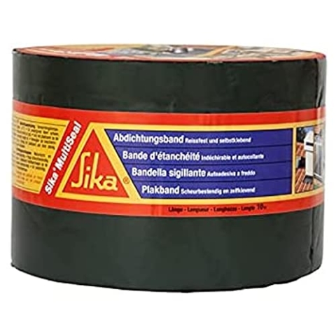 SIKA 3733 Multiseal Grau, 150 mm x 10 m, Graugrün (RAL 7009), 150mm x 10m