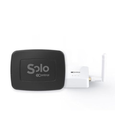1Control Solo + LINK, Drahtloser Toröffner für Telefon/Smartphone, Öffnen von Toren oder Garagentoren mit Fernbedienung und Sprachbefehlen, x 4 Tore und 10 Benutzer, Made in Italy