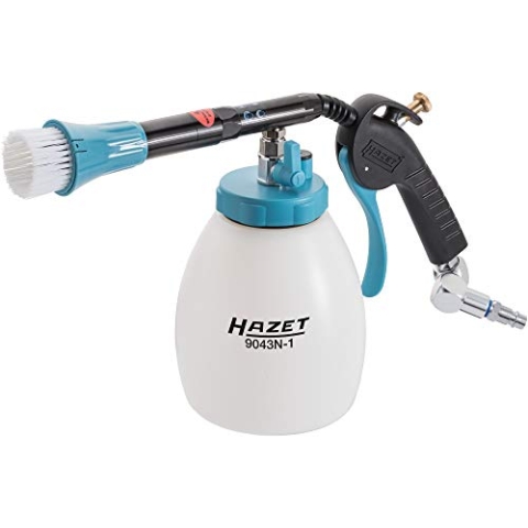 HAZET Rotations-Reinigungspistole (Betriebsdruck: 4 bis 6, 3 Bar, Luftbedarf 254 L/min, Länge: 354 mm) 9043N-1