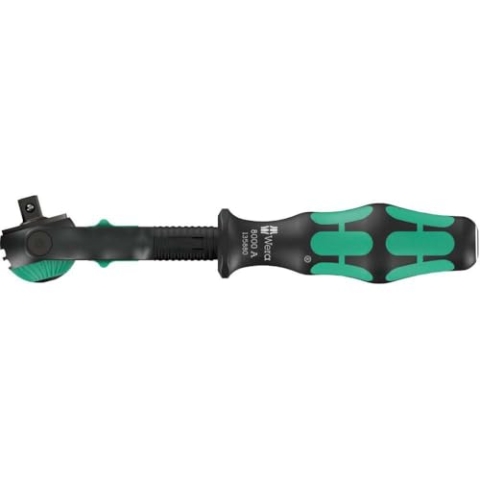 Wera Knarre Zyklop Speed-Knarre 8000 A Black Edition, 1/4"