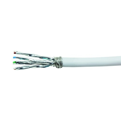 LogiLink Professional CPV0042 Bulk Patchkabel S/FTP Cat.7 Kupfer (Cu) PrimeLine, LSZH weiß, 305m, 305 m