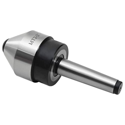 vidaXL Zentrierspitze Mitlaufender Zentrierkegel Kegel Präzisions Spitze für Rohre Drehbank MT2 20 bis 51mm 1500U/min 0,01-0,02mm 100kg