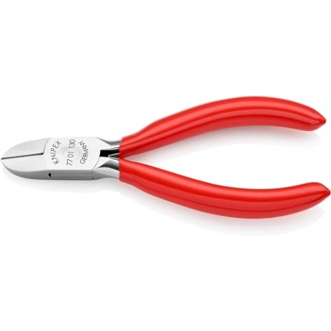 Knipex Elektronik-Seitenschneider mit Kunststoff überzogen 130 mm 77 01 130
