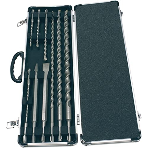 Makita SDS+ 10tlg. Bohrer u Meisel Set im Alukoffer