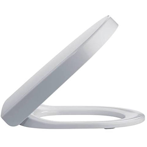 Pressalit 684000-D77999 3 WC-Sitz mit Absenkautomatik, 42,9 x 35 cm