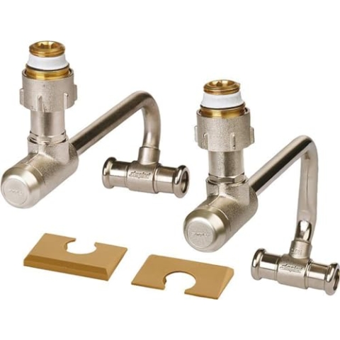 Simplex SX VK31 Anschluss-Set mit Druckanschluss G3/4" F x 15mm - Effiziente Installation für Heizungssysteme - F13469