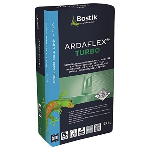 Bostik Ardaflex Turbo Flex Fliesen Schnellkleber Dünnbettmörtel 25 kg Sack