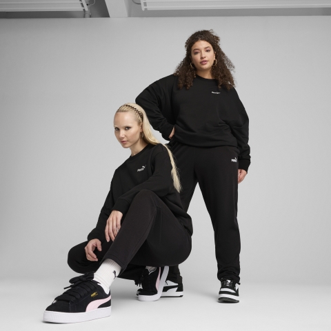 PUMA ESS Small No. 1 Logo Jogginghose Damen, Kleidung, Schwarz, XXL
