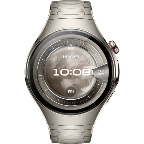 HUAWEI WATCH 5 titanium | Smartwatch | Kompatibel mit iOS und Android | Ultra-long Battery Life Modus | NFC-Zahlungen | eSIM Mobiltelefonie
