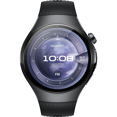 HUAWEI WATCH 5 black | Smartwatch | Kompatibel mit iOS und Android | Ultra-long Battery Life Modus | NFC-Zahlungen | eSIM Mobiltelefonie