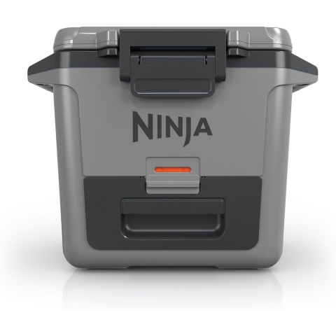 Ninja FrostVault grau| Kühlbox | 28 L Kapazität | FrostVault-Technologie |Trockenzone | bis zu 48 Dosen | Schubladenriegel | Robust & leicht | Sitzgelegenheit