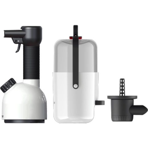 Laurastar IGGI Dampf-Sterilisierungs-Set | Dampfbürste | Kompakt | Glätten & Desinfizieren | Dry Microfine Steam-Technologie | Sterilisieren