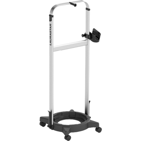 Laurastar IZZI Cart | Dampfreinigertrolley für IZZI & IZZI PLUS | Hohe Stabilität | Einstellbarer Höhe | Hitzebeständige Ablagefläche | Faltbar