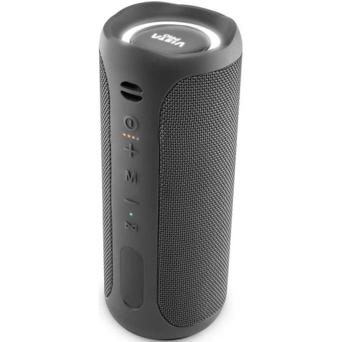 Vieta Pro Party Schwarz | Bluetooth-Lautsprecher | Kraftvoller Klang mit 40W RMS | Wasserdicht nach IPX7 | True Wireless Funktion | Akkulaufzeit von bis zu 10 Stunden