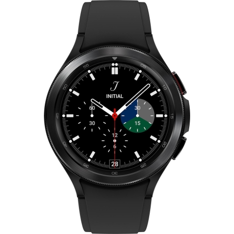 Samsung Galaxy Watch 4 Classic Aussteller | EKG und Blutdruck Messung | Schlafanalyse | 16 GB interner Speicher | BioActive Sensor | GPS Sensor | Schwarz